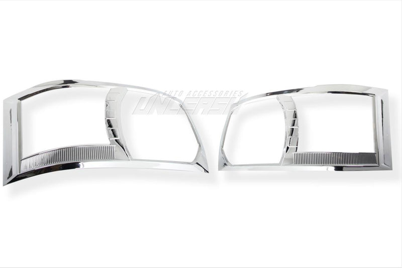 Chrome Headlight Cover/Surrounds for Toyota Hiace 2005-2010