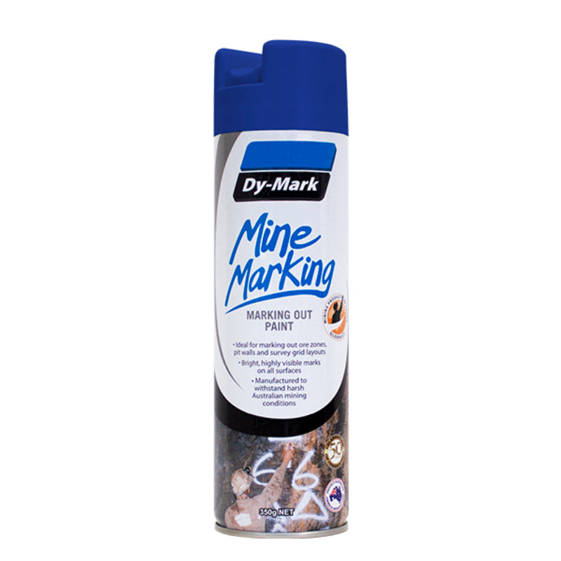 Dymark Paint Marker Mine Blue Vertical Aerosol Can/350G