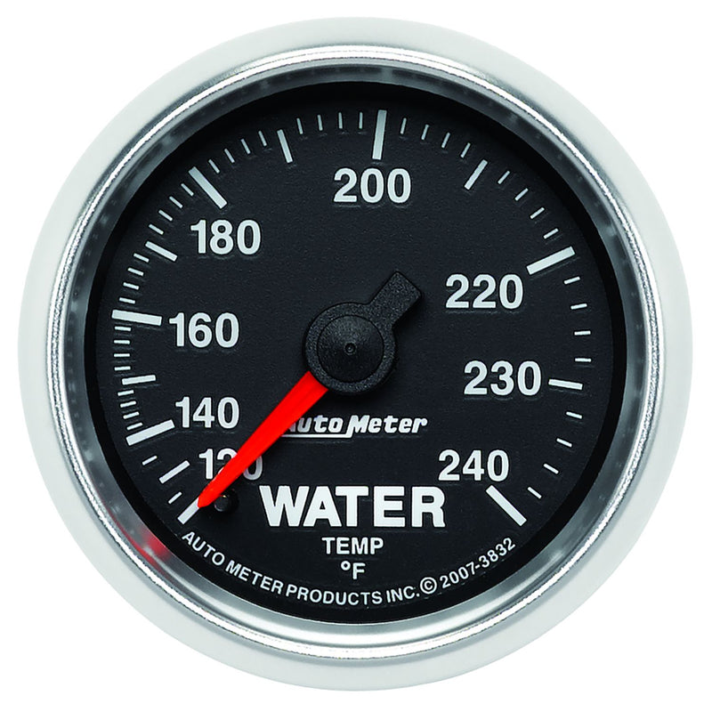 AutoMeter Gs 2-1/16in Water 120-240F AU3832