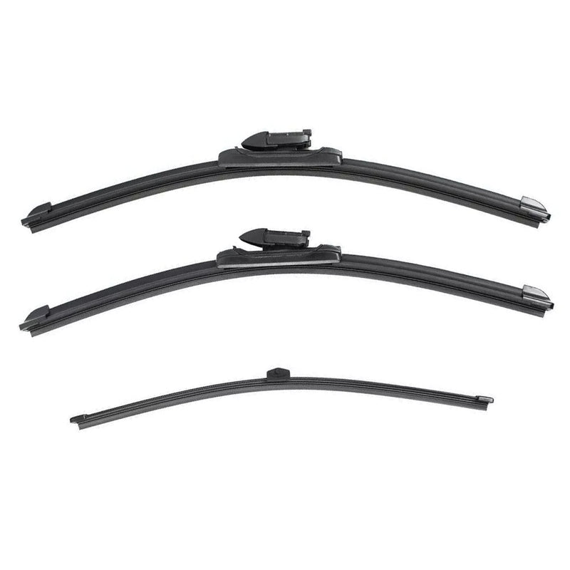 Wiper Blade Set 3pcs to suit Volkswagen Polo Hatch 2010-2017 — image 1