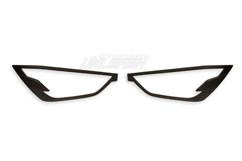 Black Headlight Cover/Surrounds for Isuzu D-MAX 2020-2023