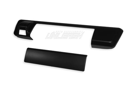 Black Tailgate Handle Covers/Surrounds for Isuzu D-MAX 2020-Current