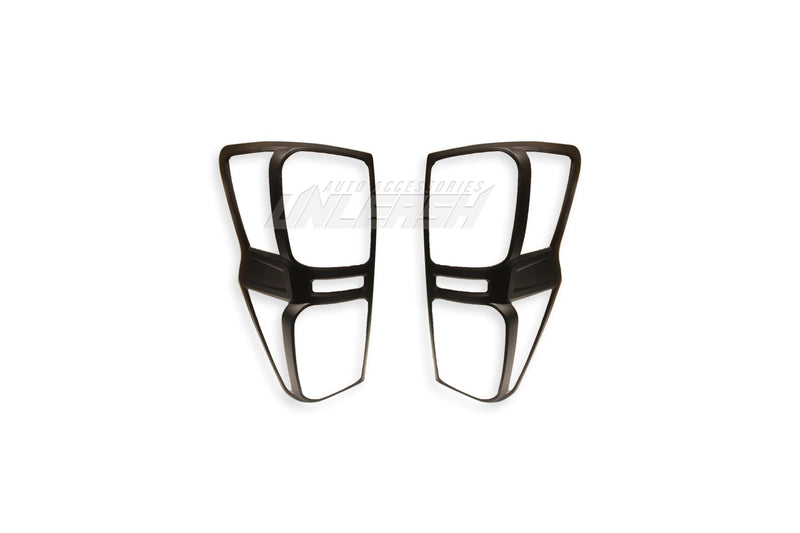 Black Taillight Covers/Surrounds for Isuzu D-MAX 2020-Current