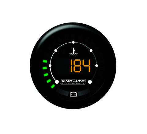Innovate Motorsports MTX-D Dual Function Water Temp + Battery Gauge Kit 52mm