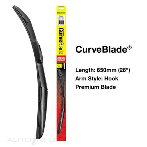 Tridon Curveblade 26IN 650MM - TCB26