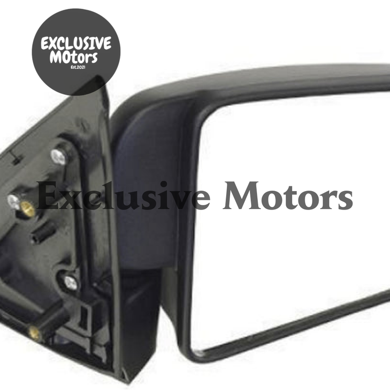 Ford Courier / Mazda Bounty Black Right-Hand Mirror Corner Mount (1999-2006)