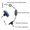 Lawn Mower Blade Sharpener Rotary Stone Grindstone Sharpening Drill Tool