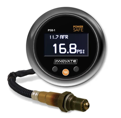 Innovate Motorsports PSB-1 PowerSafe Boost + Wideband Air/Fuel Gauge Kit