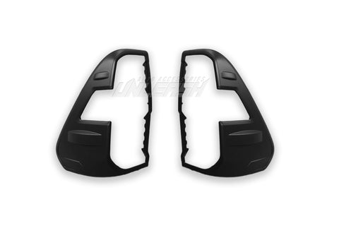 Black Taillight Covers/Surrounds for Toyota Hilux 2021-2026