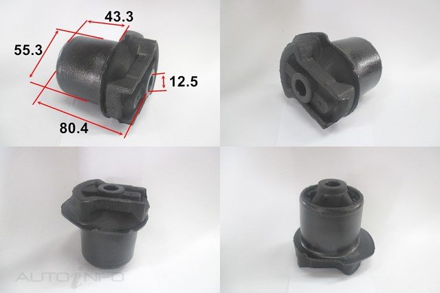 BNT Bush Rear Trail Arm Toyota Vios Ncp - 48725-0D040