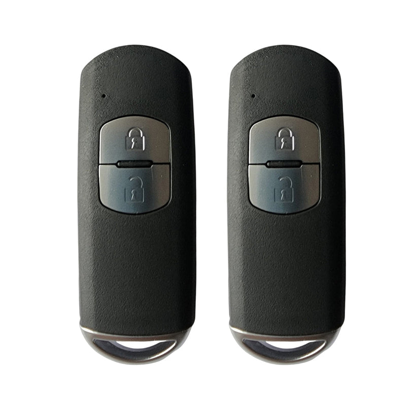 2x Smart Remote Key Shell (Pair) to suit Mazda 3 — image 1