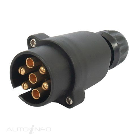 Hella Plug 7 Pin Trailer Rnd - 4902