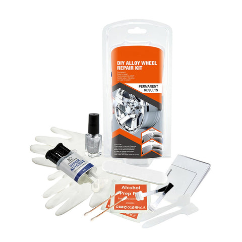 5x Wheel Rim Repair Kit (Pair) to suit Alloy Wheels With Tools and Gloves — image 1
