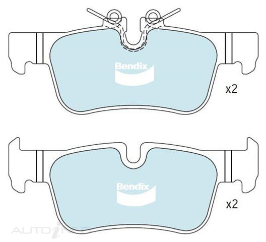 Bendix Brake Pads Euro Rear Bmw F40 - DB2385EURO+