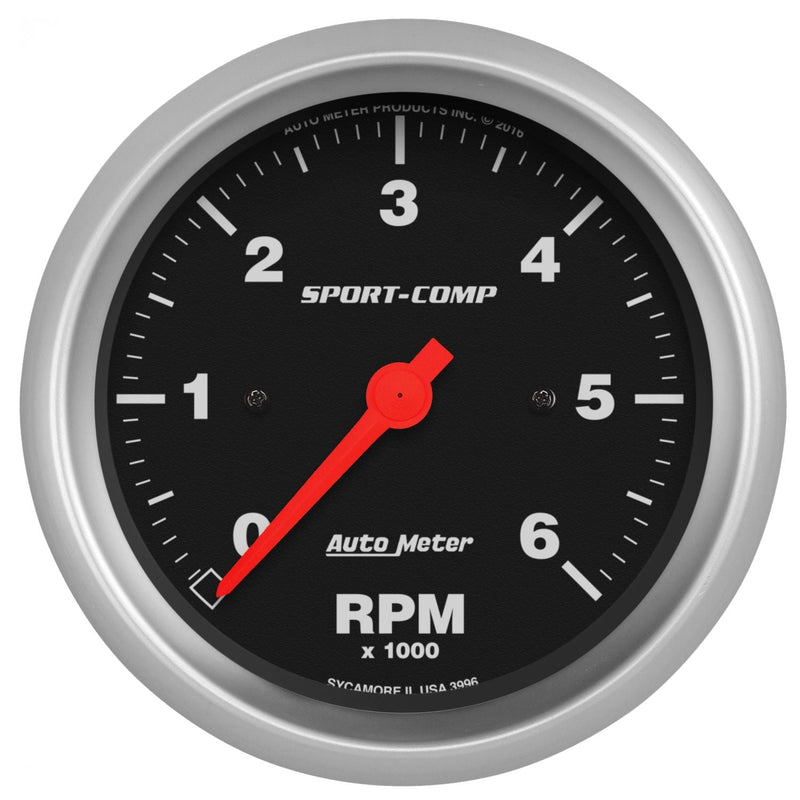 AutoMeter Sport-Comp 3-3/8in Tachometer AU3996