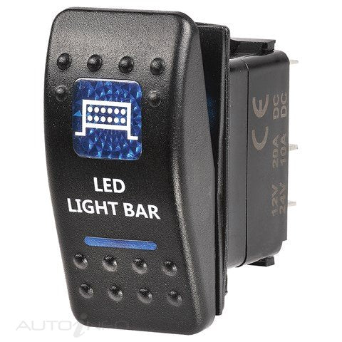 Narva Switch Rocker Off/on 12V Light - 63145BL