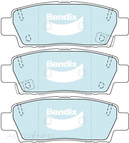 Bendix Brake Pads Rear Toyota Corona MK2 - DB1384GCT