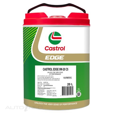 Castrol Edge 0W-20 C5 20L - 3425218