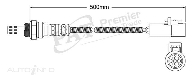 PAT Oxygen Sensor Ford Mazda Escape Trib - EGO-175