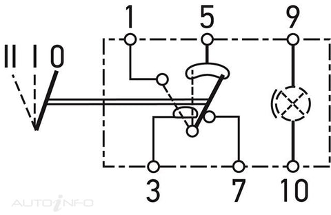 Hella Switch Combination Off Onwards Onwards - 6RH007832391