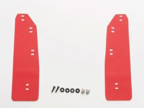 Cusco Front Sport Mud Flap (Civic Type-R 23-24) - Red — fits Honda Civic Type