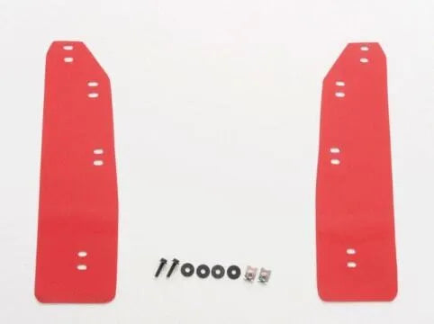Cusco Front Sport Mud Flap (Civic Type-R 23-24) - Red — fits Honda Civic Type
