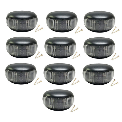 10x 2-LED Clearance Side Marker Lights to suit Universal Vehicles 12V 24V — image 1