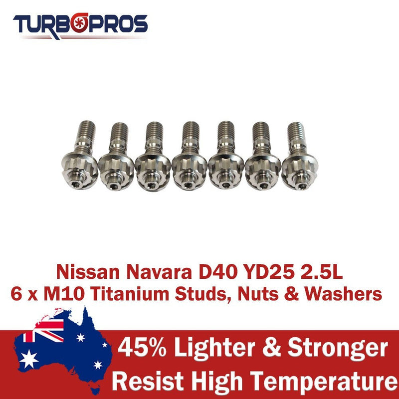 Nissan Navara D40 / Pathfinder R51 YD25 Titanium Turbo Charger Fastener Kit