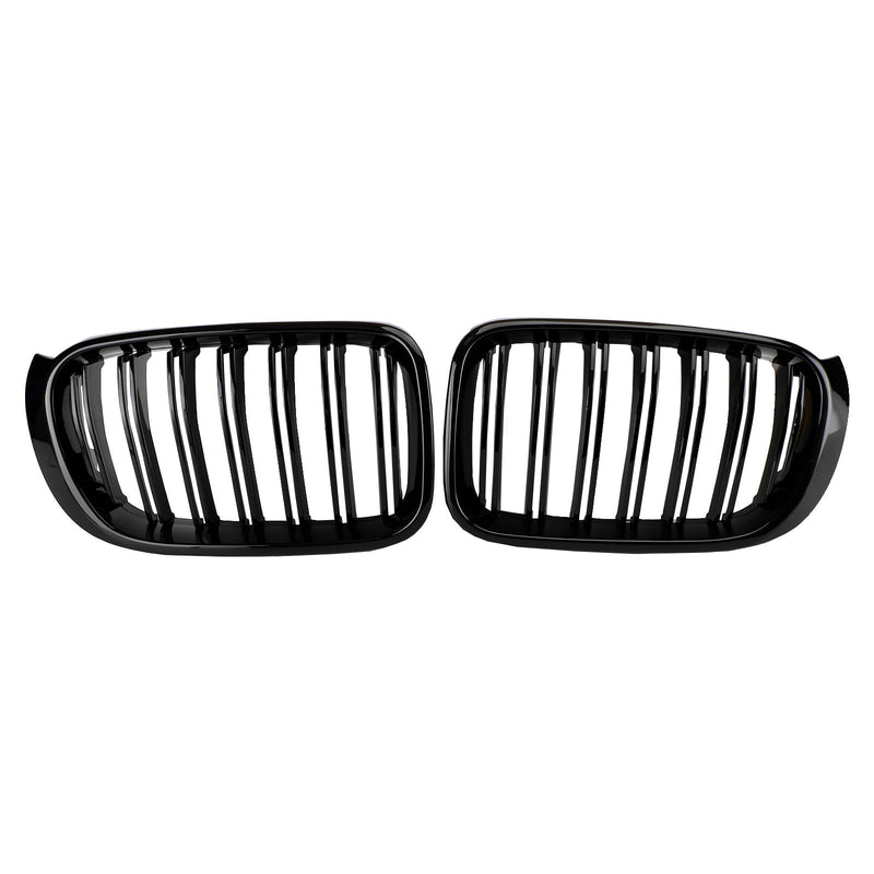 BMW X3 X4 Gloss Black Kidney Grille (2014-2017)