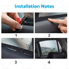LDV D90 2017-2023 Rear Car Window Magnetic Sun Shade Mesh Suitable