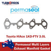 Toyota Hiace 1KD-FTV 3.0L Permaseal Exhaust Manifold Gasket