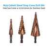 Cobalt Steel Step Cone Drill Bit Hole Cutter 4-12/20/32mm to suit Stainless — image 2