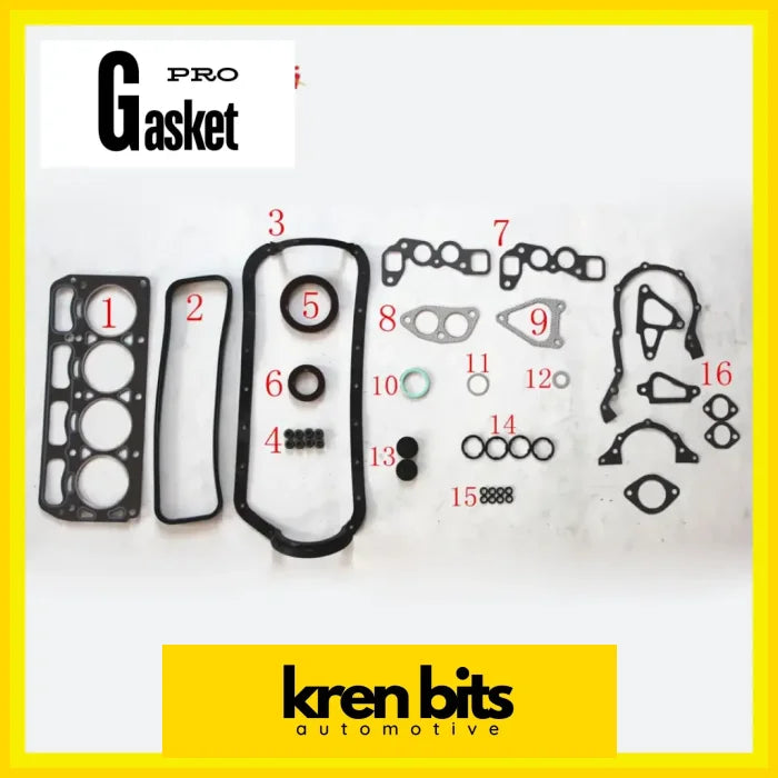 3K 3KH DAIHATSU COROLLA 1.2L Engine Set Engine Gasket 04111-24020 50029100 Kren Bits