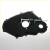 Black plastic 3l timing chain belt cover with ribbed texture and mounting holes for toyota hilux surf 4runner