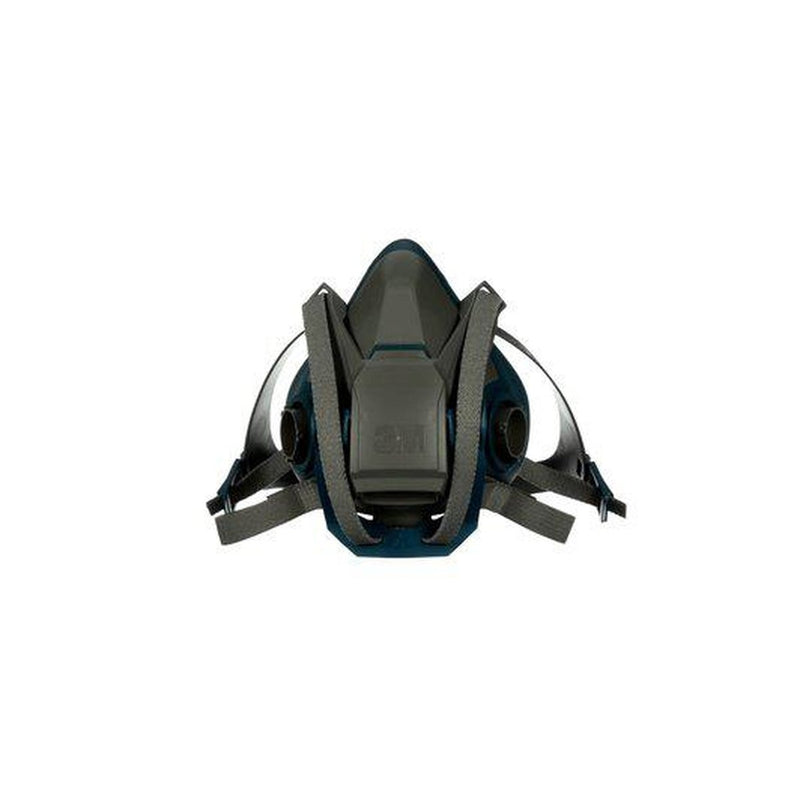 3M Reusable Half Face Mask Teal Silicone Small 6501QL w/