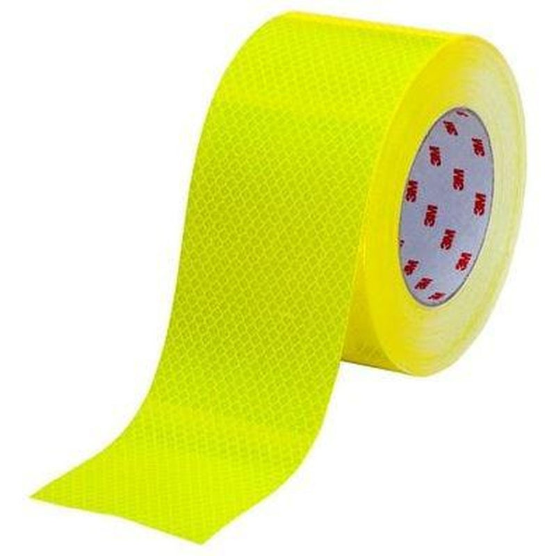 3M Diamond Grade Reflective Tape Fluro Yellow-Green 76mm