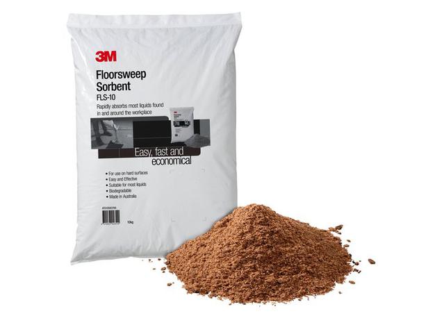 3M Floorsweep Biodegradable Sorbent FLS-10 10kg