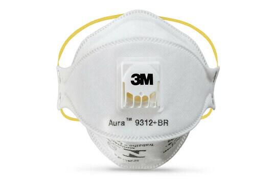 3M Aura Particulate Respirator Cool Flow Valve 9312A+