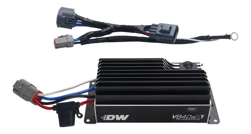 Deatschwerks VB40aX1 Voltage Booster with Plug-n-play Harness (Mustang 10-24) — fits Ford Mustang Ecoboost