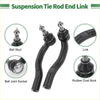 4 Pcs Front Suspension Kit Tie Rod Ends & Ball Joints for Toyota