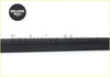 Black rubber weatherstrip seals for outside window use on nissan x-trail t31 2008-2013 shown from back side