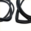 Black rubber weatherstrip seals coiled for Toyota Hilux LN30 LN40 RN40 RN46 ute 1978-1983 window or door frames