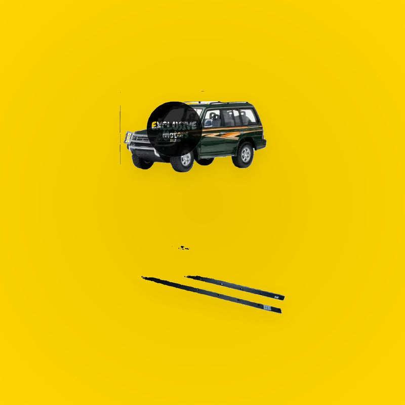 4 Pieces Window Glass Rubber Inner for Pajero 2nd V20 MB669202