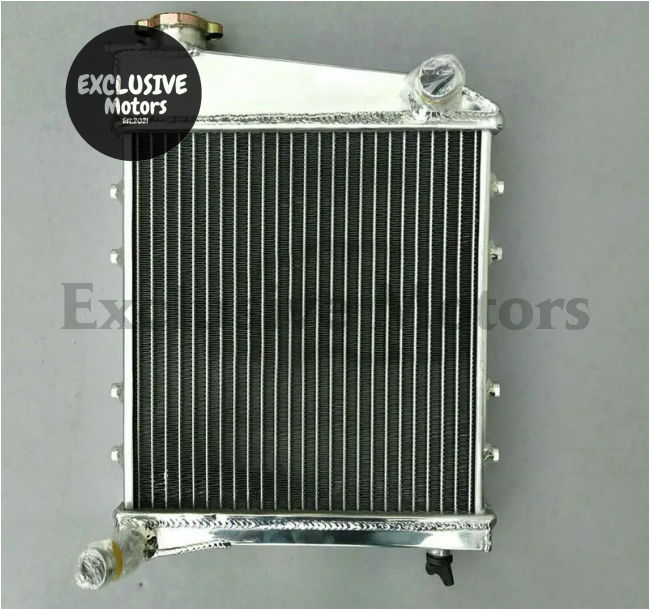 Austin Rover Mini Cooper 4-Row Aluminum Radiator (1967-1991)