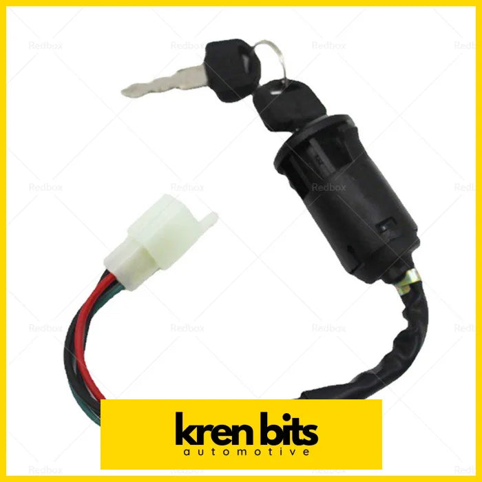 4 Wire Ignition Key Barrel Switch 50Cc 110Cc 125Cc 250Cc Pit Quad Dirt Bike Atv Motorcycle