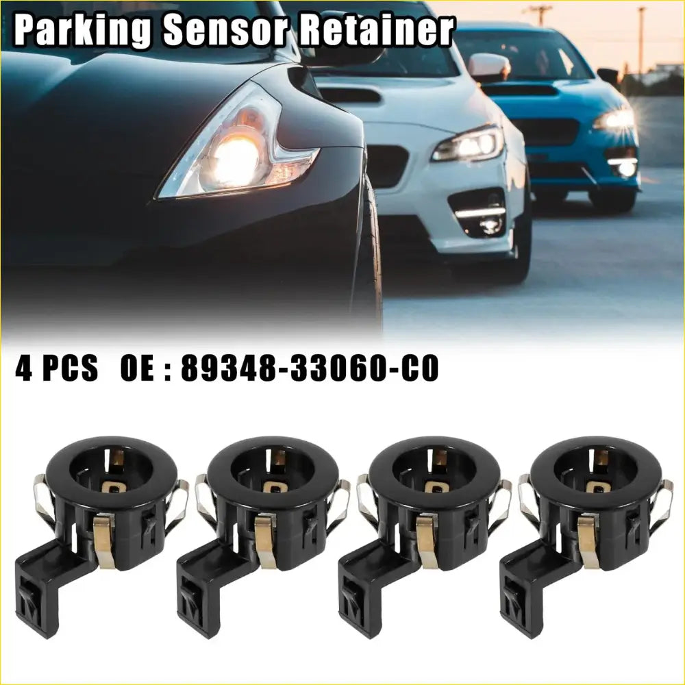 4 x Car Parking Sensor PDC Retainers for Toyota Sienna GX460, - Electrical