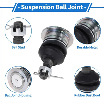 4 x Front Upper & Lower Ball Joints for Toyota Tacoma (2005-2021) - Steering