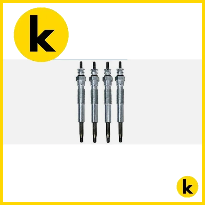 4 x Glow Plugs for Toyota Hiace Van 1KZ-TE 3.0L Diesel Engine - KZH100 KZH110 Kren Bits