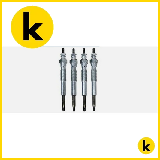 4 x Glow Plugs for Toyota Hiace Van 1KZ-TE 3.0L Diesel Engine - KZH100 KZH110 Kren Bits