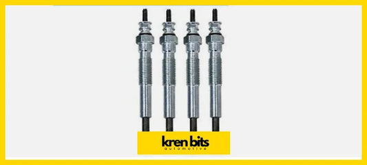 4 X Glow Plugs For Toyota Hiace Van 1Kz-Te 3.0L Diesel Engine - Kzh100 Kzh110